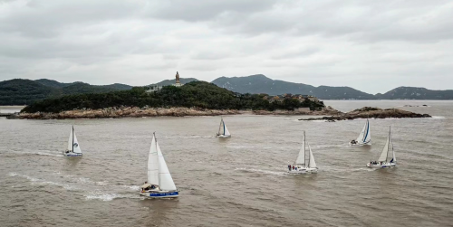 2022舟山群岛帆船跳岛拉力赛开赛